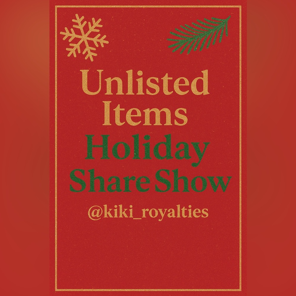 Unlisted items